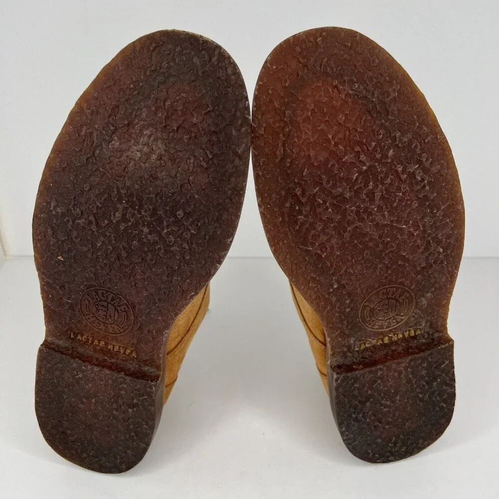 Kenneth Cole Gentle Souls NuBuck Brown Suede Oxford Mens Size 11.5M Loafers